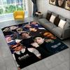 Fashion Kpop Bang Chan Stray Kids Non-Slip Area Rug for Living Room,Bedroom,Playroom,Soft Carpet Floor Mat Home Decor Rug Gift