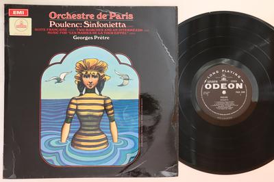 LP Schallplatte GEORGES PRETRE, ORCHESTRE DE PARIS - Poulenc: Sinfonietta PASD2450 ODEON UK Klassisch Gebraucht