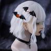 Dark Series Halloween Headwear Multi-Color Pumpkin Devil Bat Wings Side Headwear Hair Clip Funny Devilish Accessory For Parties