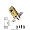 3XUF Multipurpose Metal Fork Mortice Latches Convenient Accessory Portable for Both Right and Left Hand Opening Door