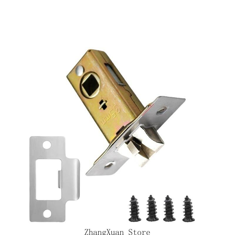 3XUF Multipurpose Metal Fork Mortice Latches Convenient Accessory Portable for Both Right and Left Hand Opening Door