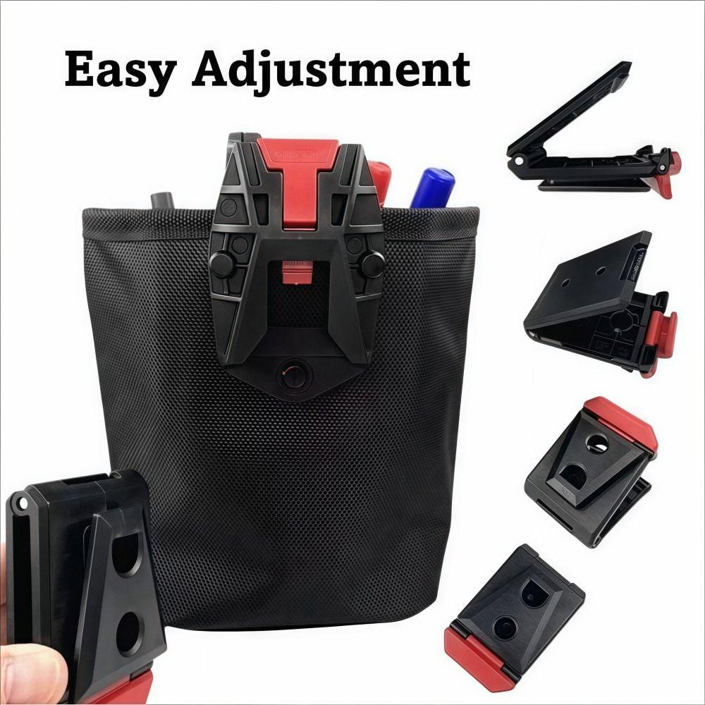 High Quality Sturdy ABS Waist Buckle Durable Compatible Waist Bag Clip Replacement Quick Attach Tool Belt Professional Use