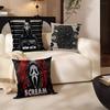 S-Scream G-Ghostface Cushion Cover Polyester Sofa Cushions Decorative Throw Pillows Home Decoration Pillowcover