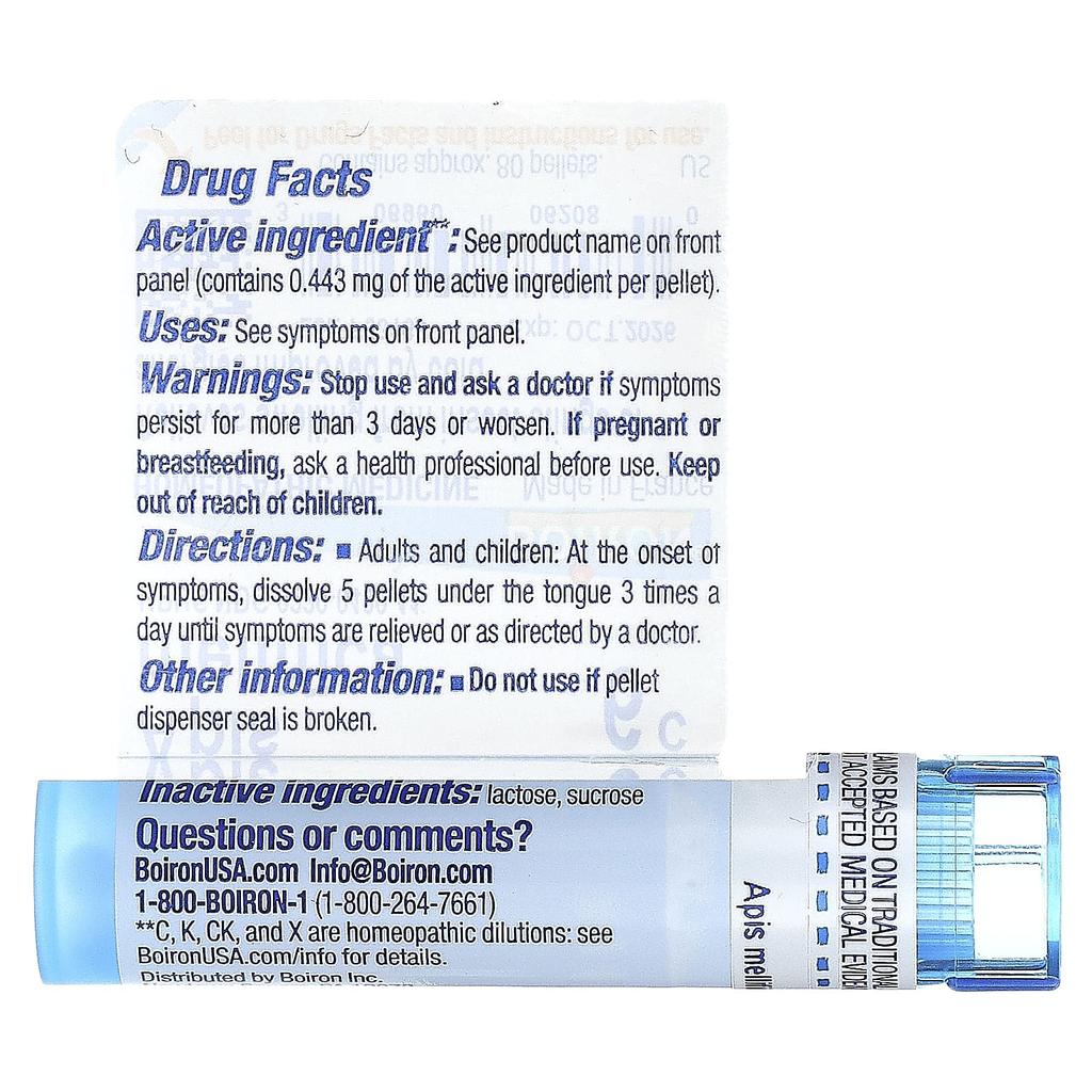 Honeybee (Apis Mellifica), 6C, Approx. 80 Pellets