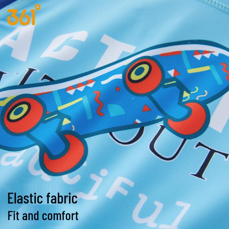 361° Boys' Long Sleeve One-Piece Sun Protection Swimsuit