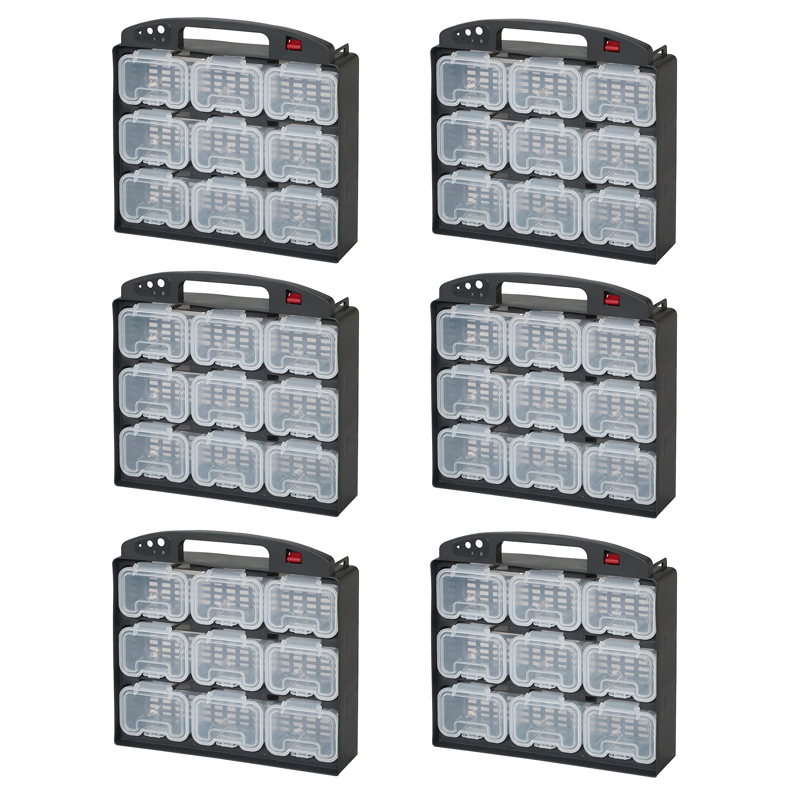 

JEJ Astage Tool Box Made in Japan Active Unit x Depth 7 x Height Mini Case Tool Box Tools Small Item Storage Set of 6 AU-9 [Width 30.5 29cm]