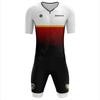 Mens Triathlon Cycling Suit Set Road Mountain Bike Running Roller Sports Performance Wear