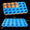 Silicone World Silicone Cake Molds 24 Holes Mini Muffin Cup Soap Cookies Puff Dim Sum Cupcake Mold Baking Tray Baking Tools