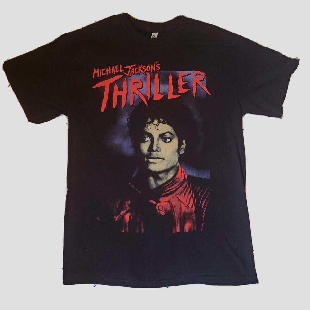 

БЕСПЛАТНАЯ ДОСТАВКА В ТОТ ЖЕ ДЕНЬ Новая футболка MICHAEL JACKSON THRILLER, размер L, унисекс XL