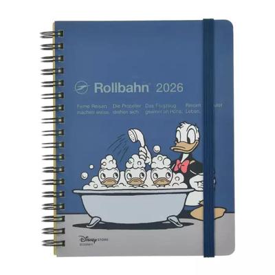 Disney Donald Rollbahn Tagebuch L Planer Terminkalender KALENDER und ORGANIZER 2026 NEU