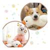 Duck body pillow, stuffed animal, dog toy, barking, sound toy, intelligent toy, chew and play, curiosity toy, dog, fluffy, soft, washable, durable,