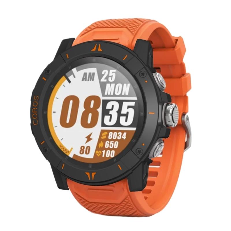 Case for COROS VERTIX 2S Screen Protector, All-Around PC Cover Watch Screen Protective Case