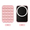 Double Side Silicone Suction Pad For Mobile Phone Fixture Suction Cup Backed Adhesive Silicone Rubber Sucker Pad For Fixing Tool