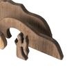 Crèche en bois représentant un tombeau vide, avec scène de la Nativité et de la Résurrection, pour la maison, le bureau ou l'église. Décoration religieuse pour Pâques.