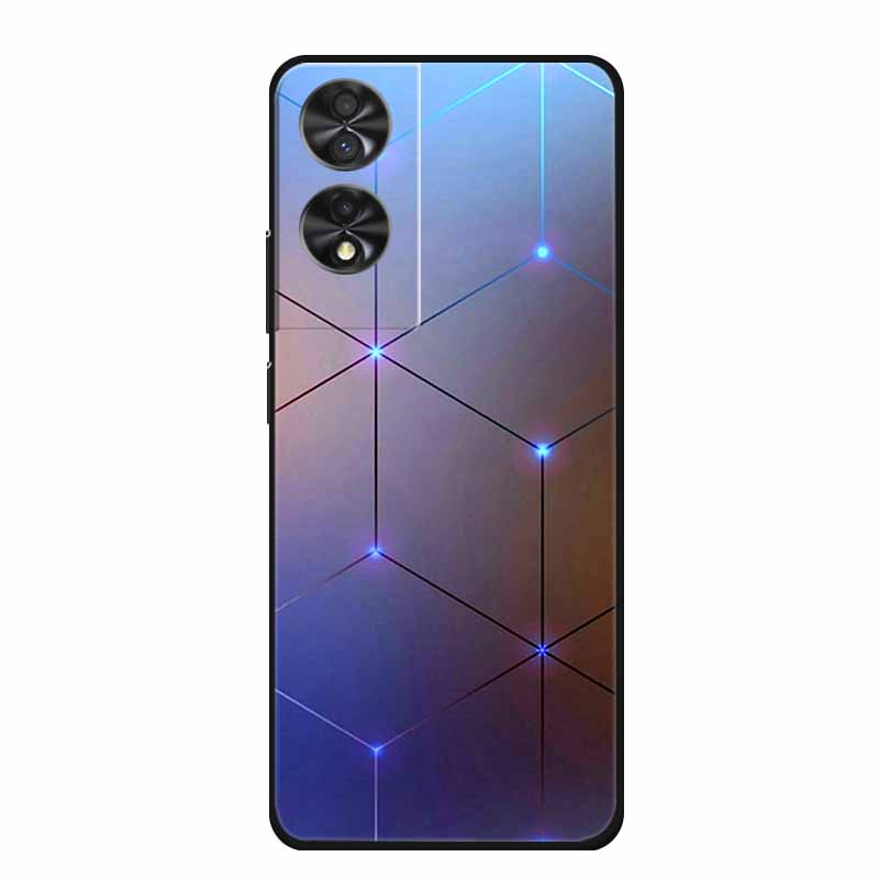 Pouzdro na telefon pro TCL 40 NxtPaper Zadní kryt Pouzdro 6,78" Funda Černý silikon Měkké Coque Pro TCL 40 NxtPaper Pouzdro Skořepina Nárazuvzdorné