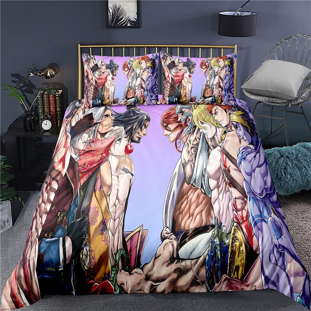 Anime Record Of Ragnarok Comforter Boy Bedding Set Duvet Cover Bed Set Quilt Cover And Pillowcase King Queen Size Bedding Set