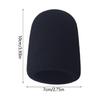 Microphone Head Cover for AT4040 AT2035 AT2050 Condenser Models, Recording Windscreen Layer for Speech and Voice Tasks