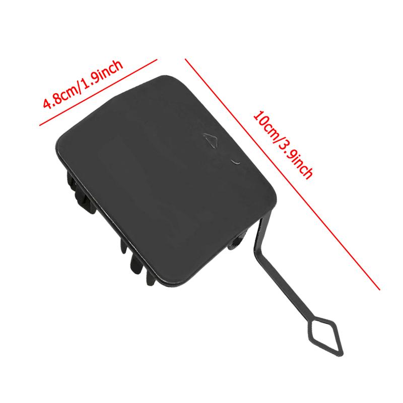 For BMW 1 Series F20 F21 116i 118i 120i 125i 2011-2014 Car Front Bumper Towing Hook Eye Cover Cap 51117292947 Unpainted Black