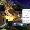 Garden Decor Waterproof Solar Power LED Light Garden Path Yard Lawn Owl Animal Ornament Lamp Outdoor Decor