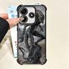A-Alien Vs P-Predator Plating Phone Case For Xiaomi Poco X5 X6 X7 X8 Pro Max F8 Ultra F7 M8 M7 M5S Redmi 15C 15 14C 13C 13 X3 12