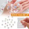 Cute Cartoon Face Squeeze Fidget Toy | Transparent Gel Material | Portable Mini Stress Relief Toy for Kids & Adults Random Color