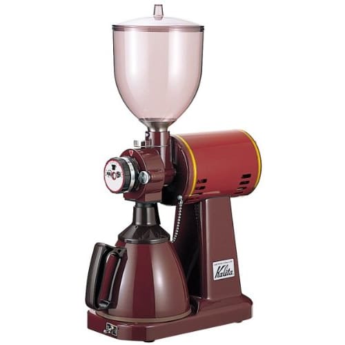 Kalita Commercial Electric Coffee Grinder, High-Cut, Vertical Type