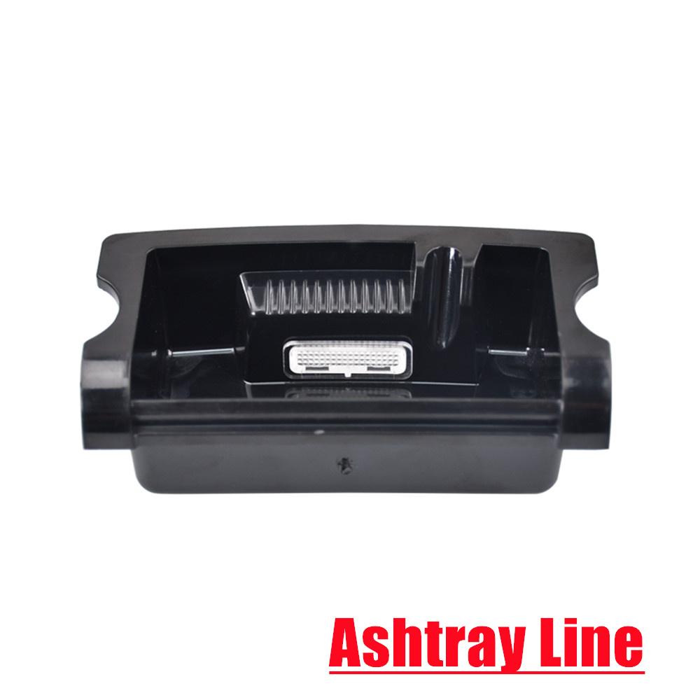 For Bmw 5 Series F10 F11 F18 2010 2011 2012 2013 2014 2015 2016 Black Car Ashtrays Liner Console Ashtray Box OEM 51169206347