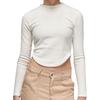 Jordan Set in Sleeve T Shirt Women's Ecru FN5400-133