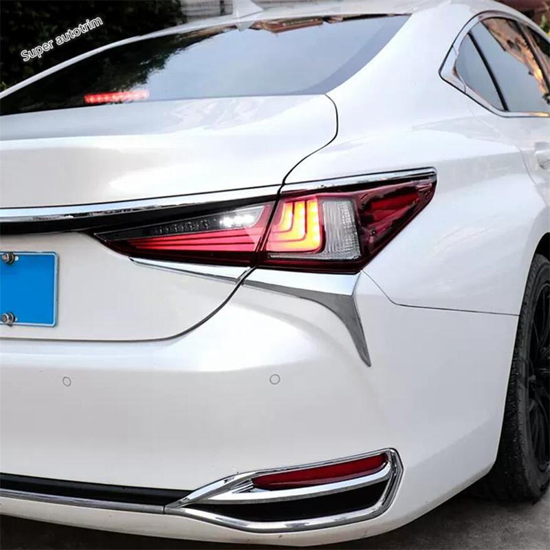 Car Rear Tail Lights Lamps Eyebrows Eyelids Strip Decoration Trim Cover Accessories For Lexus ES ES200 ES260 ES300 2018 - 2025