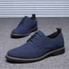 Neue Herren Übergröße matte Freizeitschuhe modische britische Schnürleder Schuhe Herren Wildleder Schuhe für den Außenhandel Wenzhou Schuhe 48