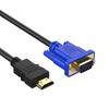 1.8 M HDMI-compatible Cable To VGA 1080P HD with Audio Adapter Cable HDMI-compatible TO VGA Cable