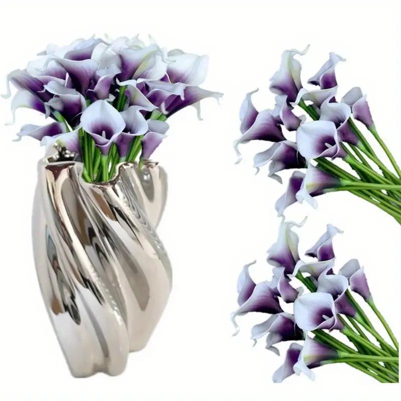 Mini Calla Lily Faux Flower Wedding Bouquet and Home Decor Prop