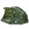 VidaXL Tente de pêche 5 personnes camouflage imperméable, tente de camping, tente de jardin, abri d'extérieur, abri de 4009391