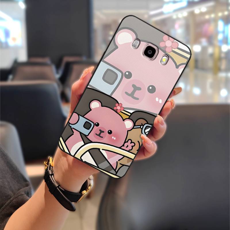 Full wrap Anti-dust Phone Case For Samsung Galaxy J510/J5 2016/J5108 Shockproof Soft case Graffiti Phone Pouch Couple