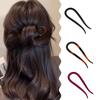 Stylish Hair Stick For Women Girl Goat Horn Design Hair Fork Hair Sticks Hair Accessory for Updos Bun Hair Styling Tool