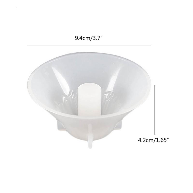 Resin Casting Candle Holder Silicone Mold Little Volcano Mirror Mold Suitable for Epoxy Candle Holder Family Table Decor
