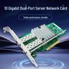 Hoodblue 10Gb Dual SFP+ PCIe Network Card (CN Version)