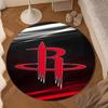 Rockets Team Art Round mat, Anti-slip Circle Carpet Chair rug For livingroom,Bedroom, doormat home decor Gift Christmas Gifts