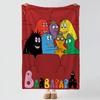cartoon B-Barbapapa-a Throw Thick Comfort Flannel Quilt, Multi-scene Use Indoor Outdoor Daily Nap