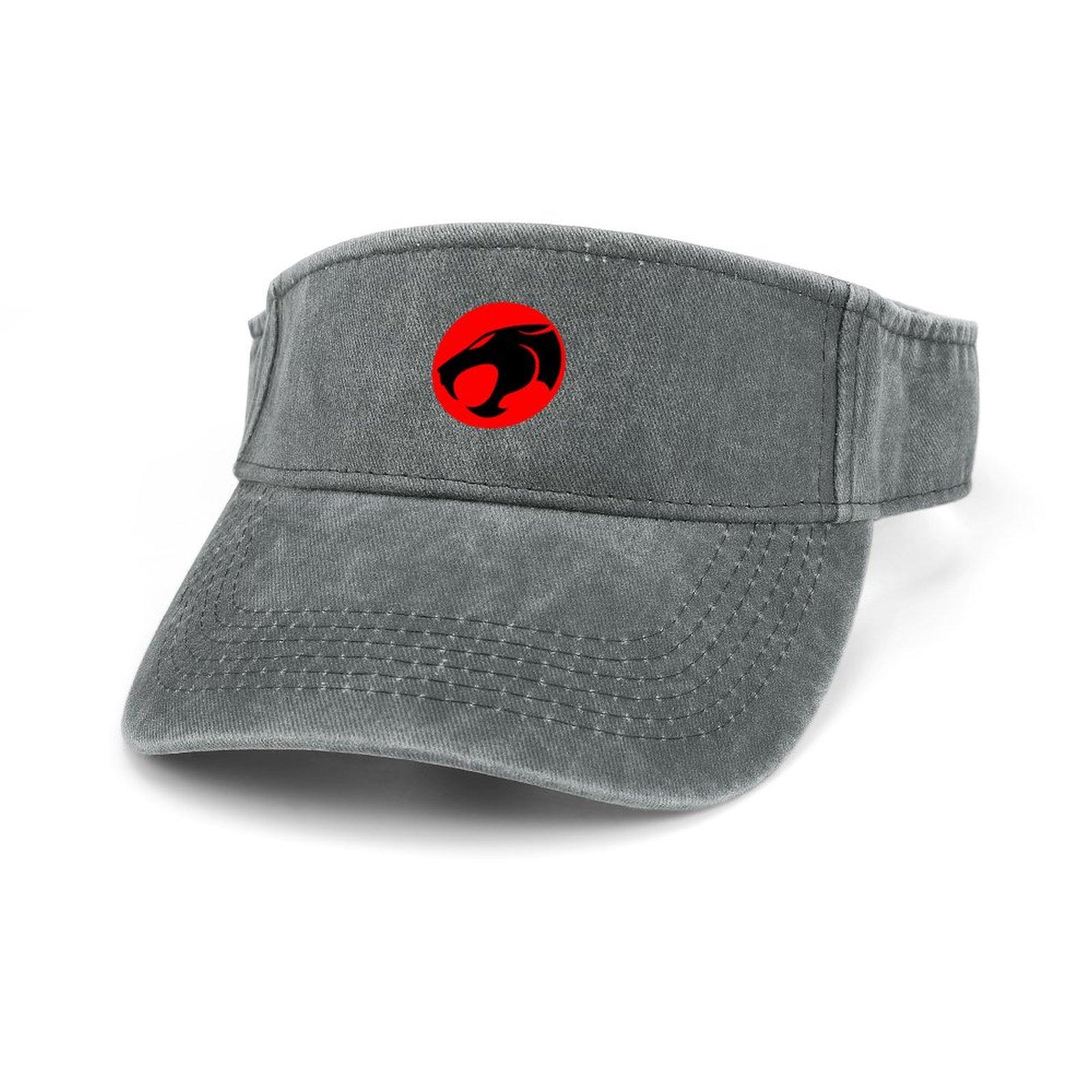 

Thundercats Red Cartoon Sun Visor Leaky Top Cowboy Hats unisexs Womens Sports Baseball Tennis Golf Caps Open Top Custom Hat