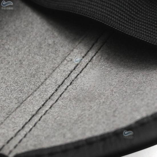 2*Black Leather Front Door Panel Armrest Cover Trim For Acura RDX 2007-2012