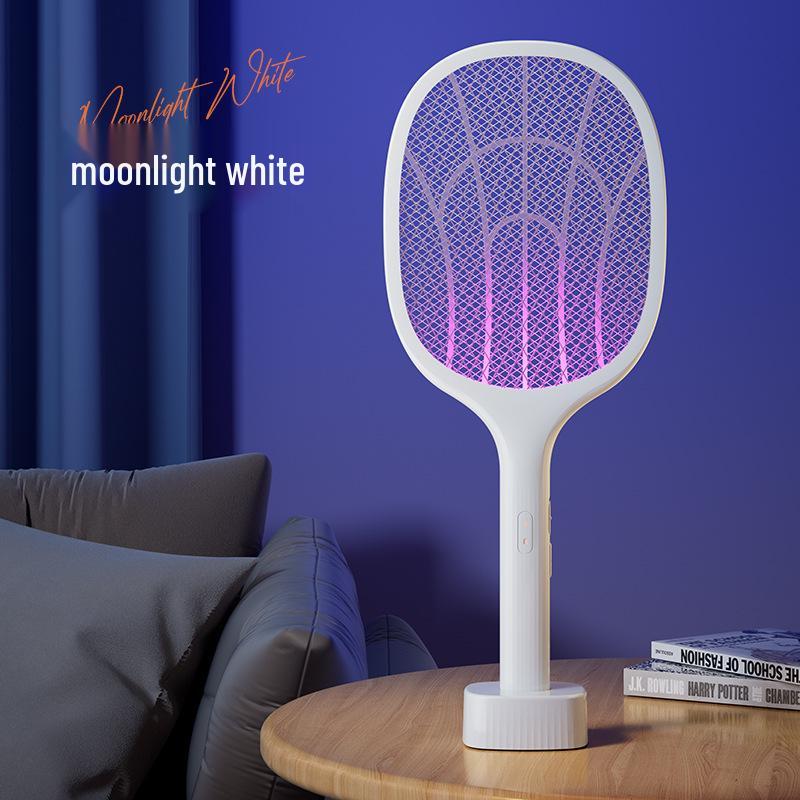2025 Triple Grid Purple Light Mosquito Killer Lamp & Swatter