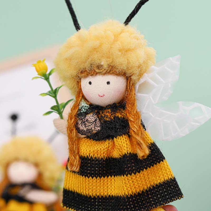 WTEMPO 2PCS Festival Decorations Bee Design Hanging Ornaments Pendents for Spring and Summer Theme Parties Home Event Accessories Special Gifts