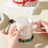 Creative Nordic Style Mug Striped Ceramic Cup High Value Souvenir Gift Cup