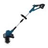 Cordless Tiller Cultivator 360RPM Electric Garden Tiller Battery Powered Rototiller with 12000mAh Battery and   for Lawn Gardening