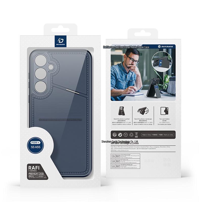Samsung A55 Cross-Body Case with Card Holder & Full Coverage Anti-Drop Protection