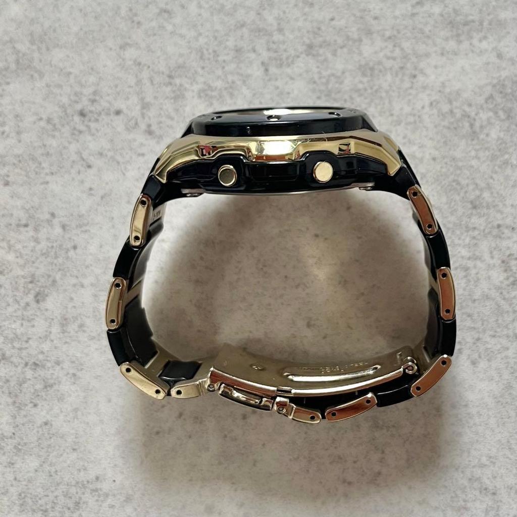 Used Limited CASIO Baby-G Anna Tsuchiya MSG-300AN with Box & Can Black x Gold