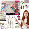 Schmuckherstellungsset für DIY-Armbänder, Perlen, Anhänger, Make-up, Nagellacke