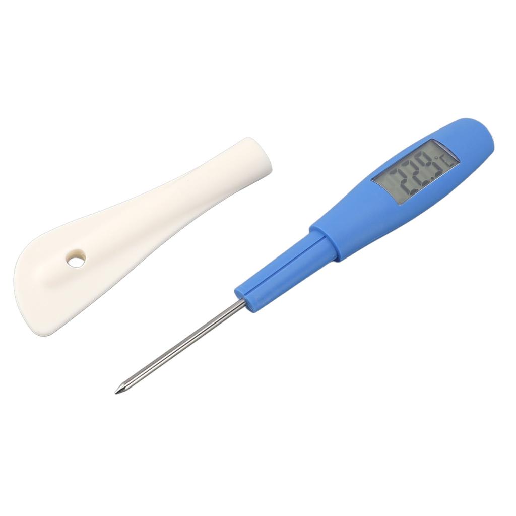 Silikonspatel Termometer Digital Display Rostfritt Stål Matlagningstermometer Mat Vatten