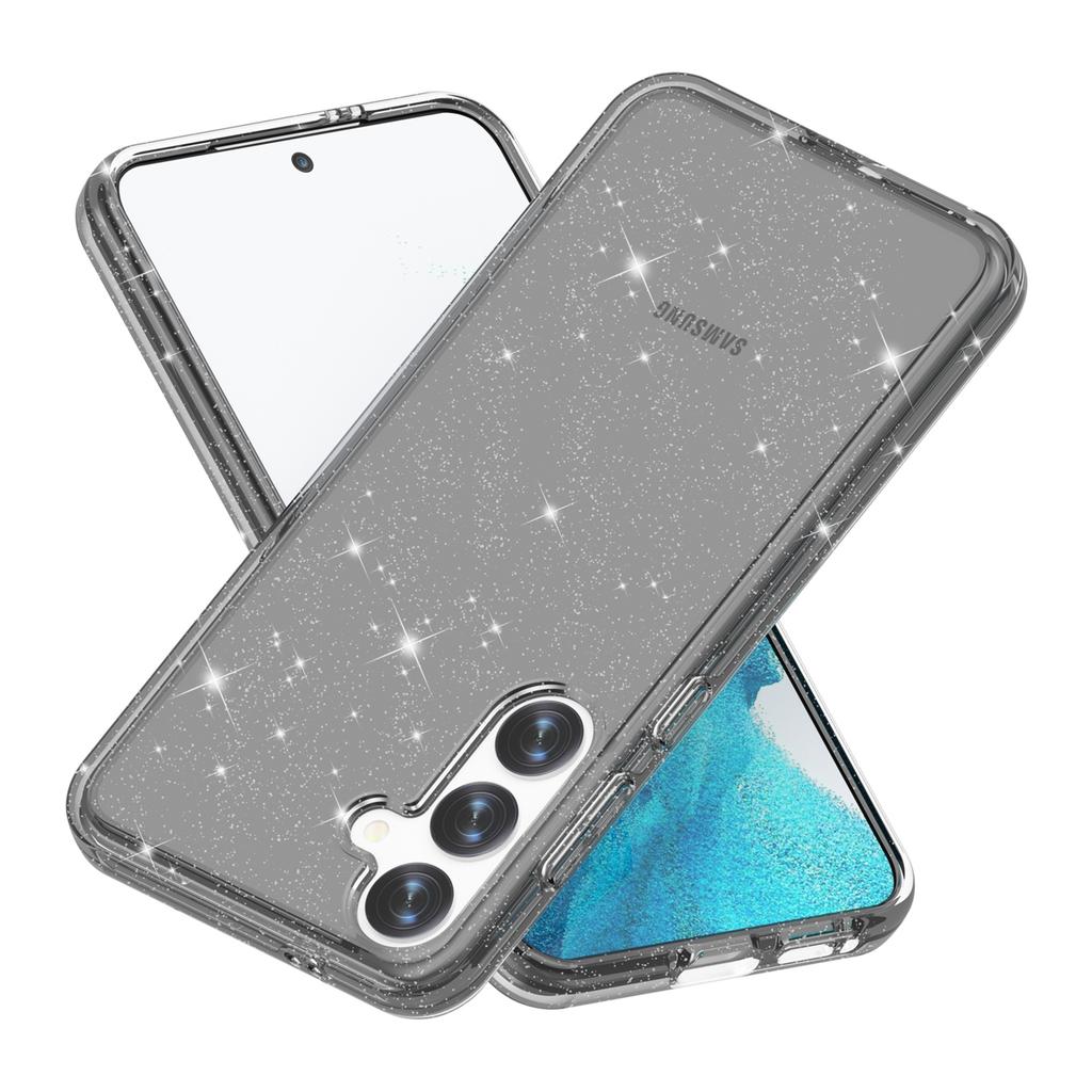 Etui na Samsunga Galaxy S24 Odporne na zarysowania Błyszczące Brokatowe Etui na Telefon